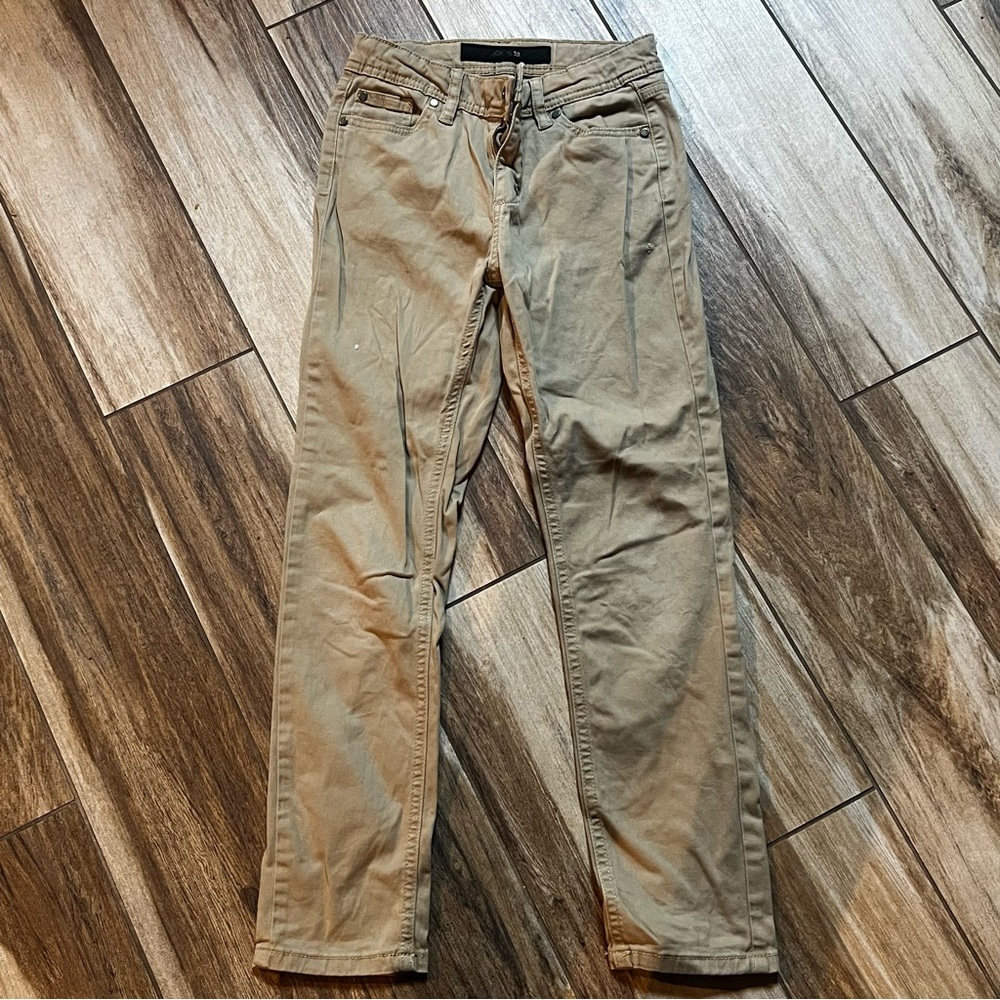 Joes jeans kids tan denim jeans size 10